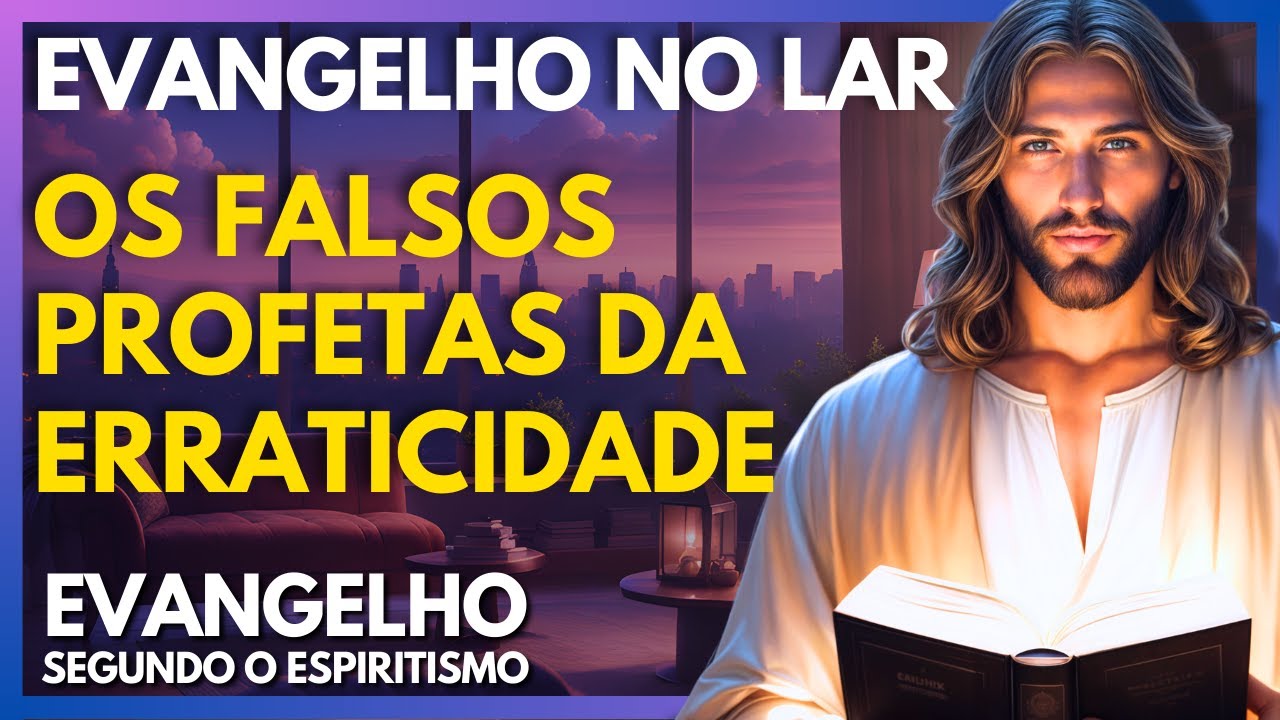 OS FALSOS PROFETAS DA ERRATICIDADE  - CAP 21 | Evangelho no Lar Virtual