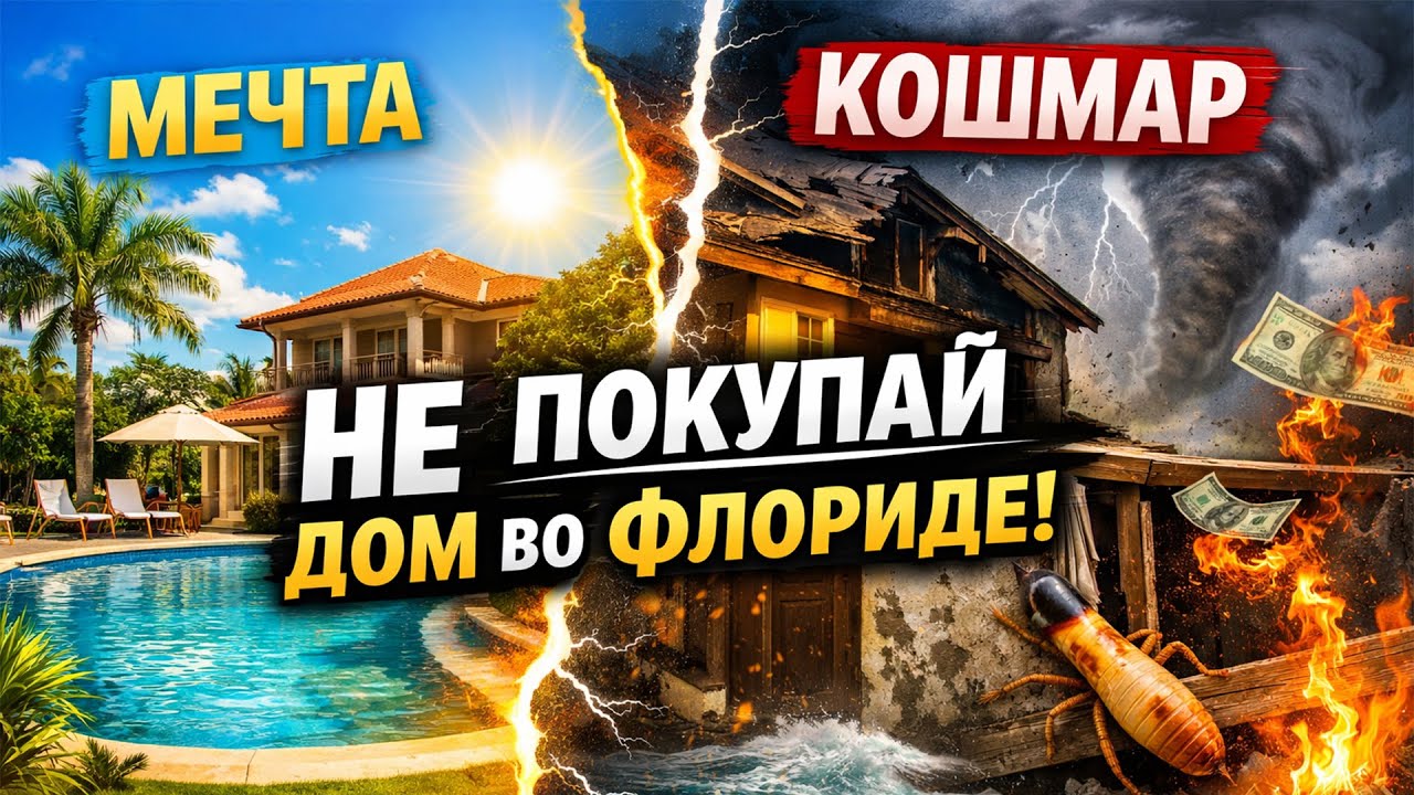 Почему НЕ стоит покупать дом в США | Горькая правда, вас обманули