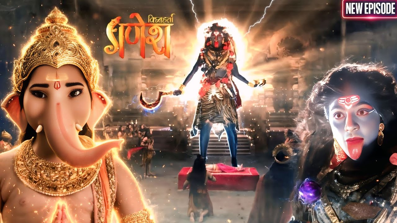 परशुराम के गणेश पर हमला करने से मां पार्वती बनी मां काली || VIGHNAHARTA GANESH  || Latest Episode ||
