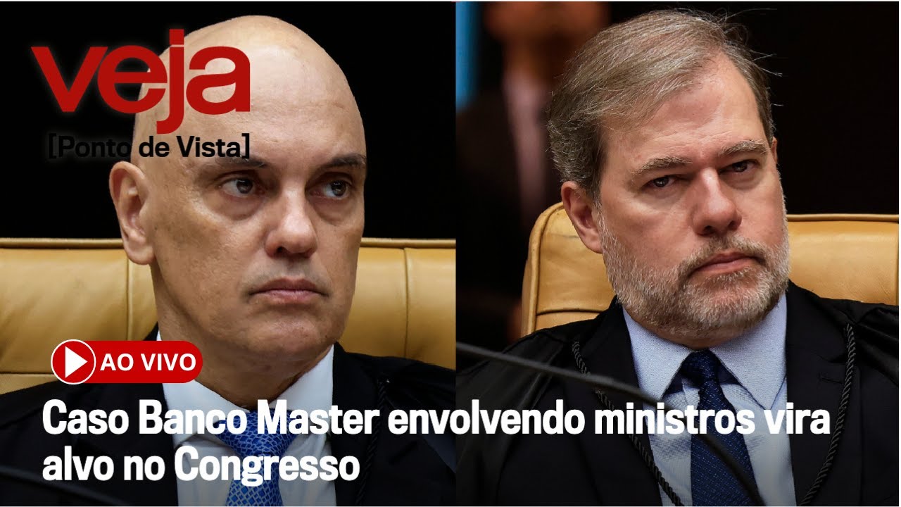AO VIVO: Caso Banco Master envolvendo ministros vira alvo no Congresso | Ponto de Vista