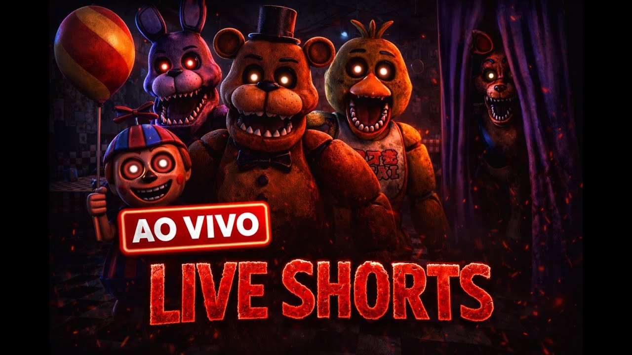 🚨 AO VIVO: SOBREVIVENDO À NOITE NO FNAF 5