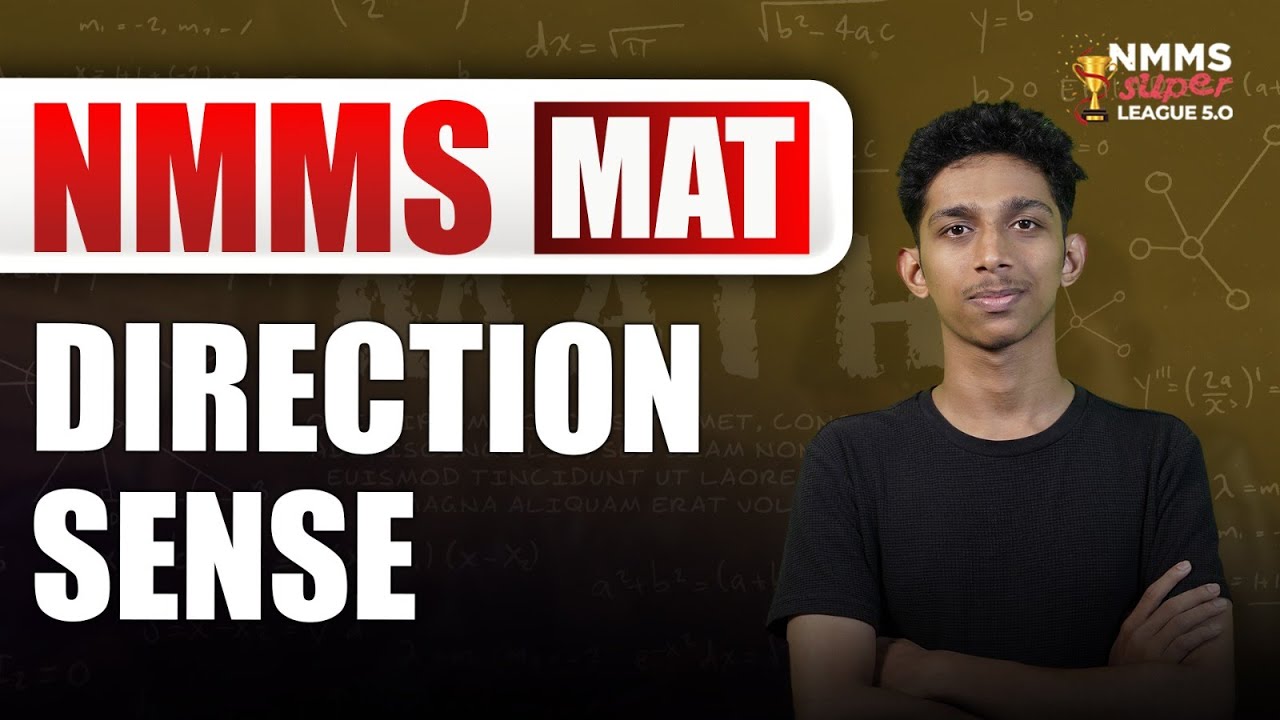 NMMS 2025 | Class 08 | MAT: Direction Sense | NMMS Super League 5.0 | XandY Learning