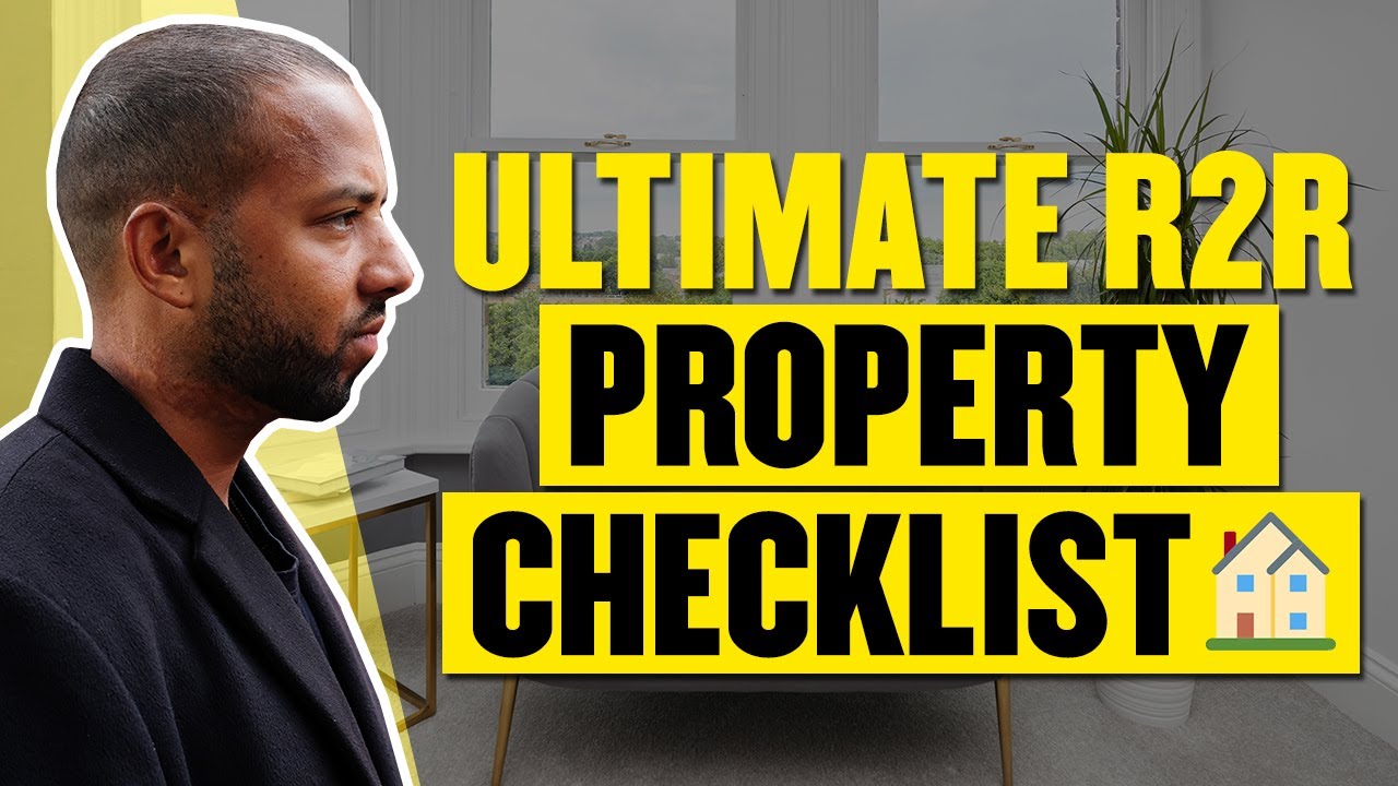 Ultimate Rent-to-Rent Property Checklist | Refurb strategy