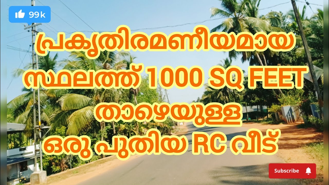 #61#പാലക്കാട് ജില്ലയിൽ കോങ്ങാട് പഞ്ചായത്തിൽ ഒരു പുതിയ RC വീട് #house #lowbudget #realestate