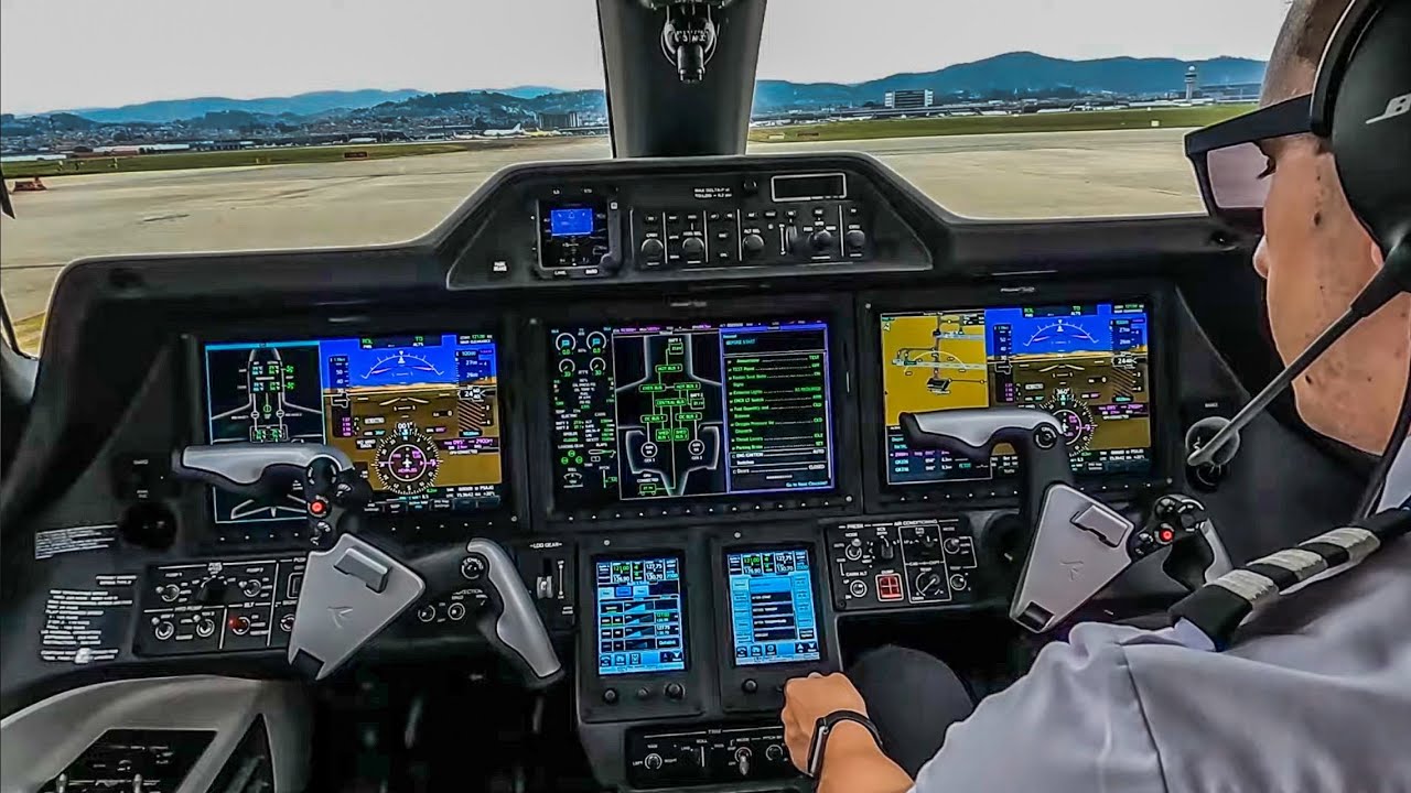 DECOLAGEM de Guarulhos com Explicações do Piloto