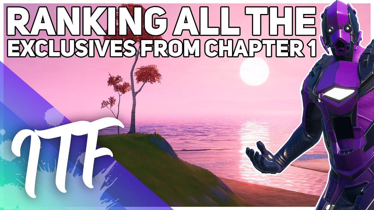 Ranking Exclusive Fortnite Skins WORST to BEST! [Chapter 1 Skin List] (Fortnite Battle Royale)