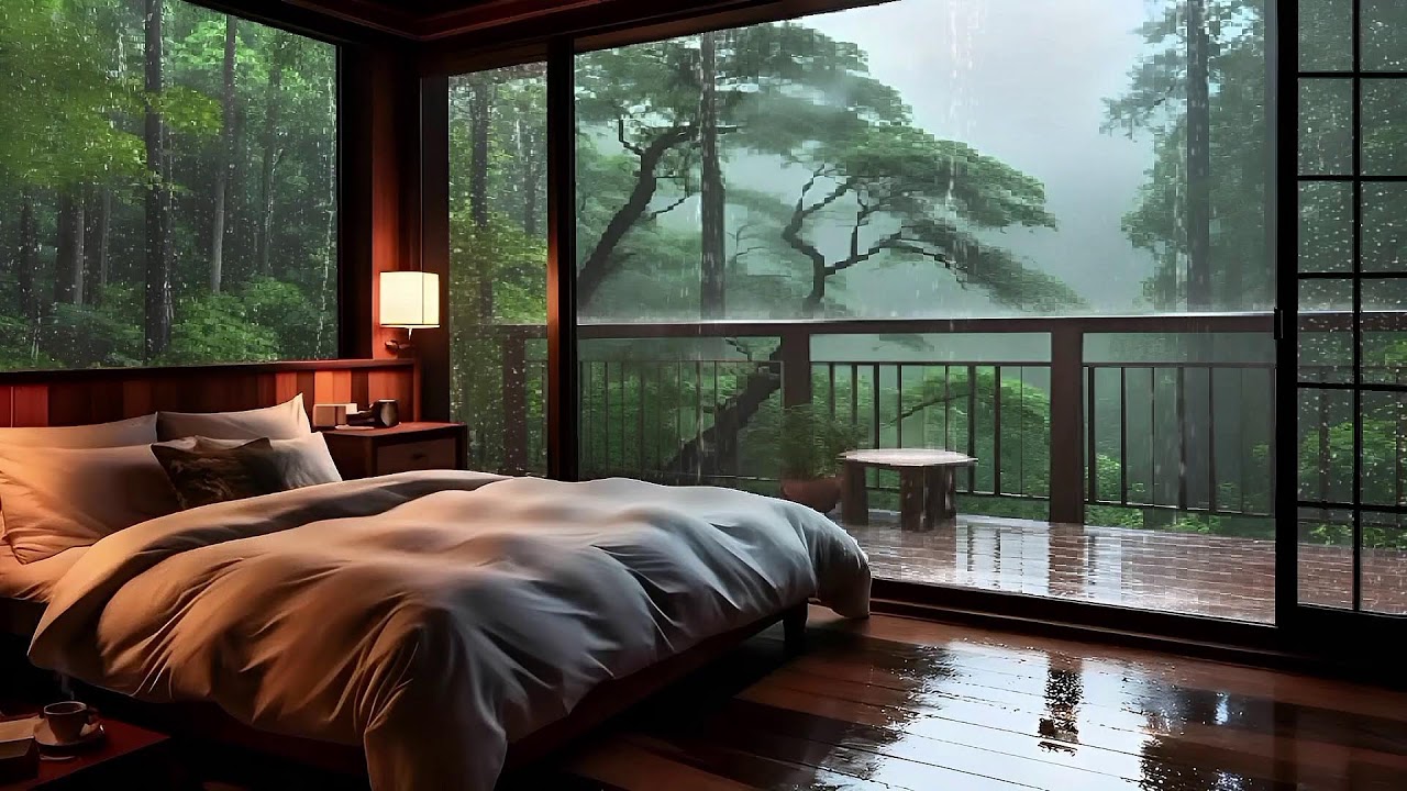Instant Sleep Mode - Soothing Sleep Music + Insomnia | Rain Sounds Anxiety Relief