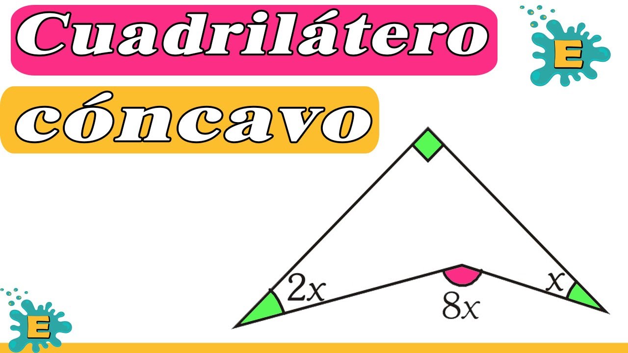 Ejercicios de CUADRILÁTERO CÓNCAVO