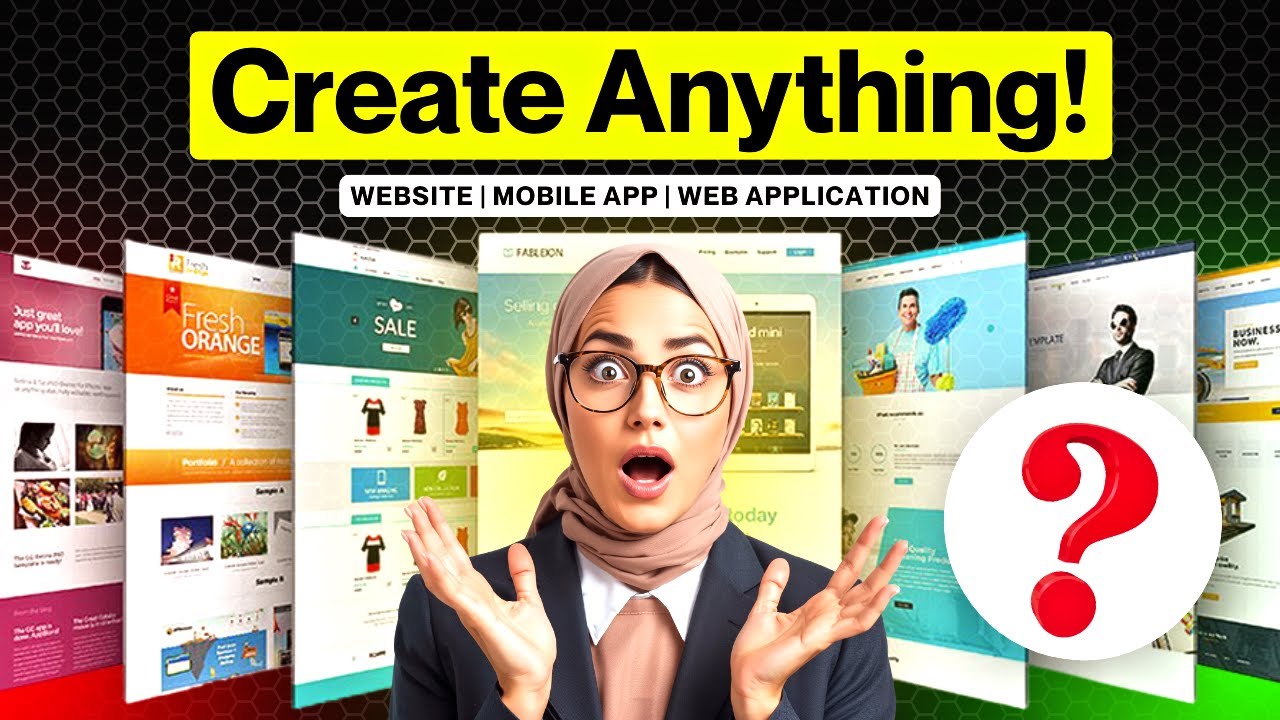 🔥Create Any Website or Web App in Minutes Using This FREE AI Website Builder 😱 (No Coding!)