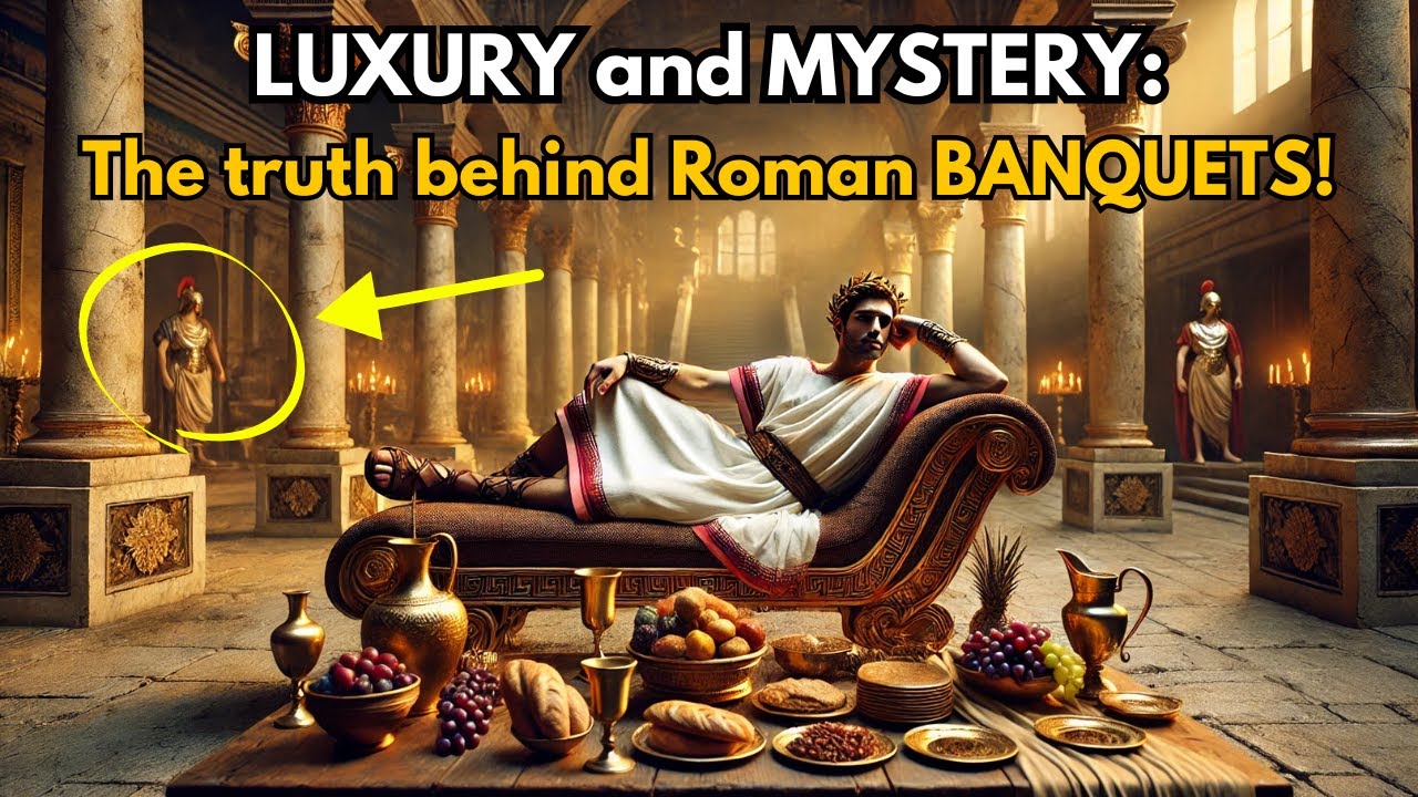The MYSTERY of Roman Feasts: The Shocking Reason They Ate Lying Down!