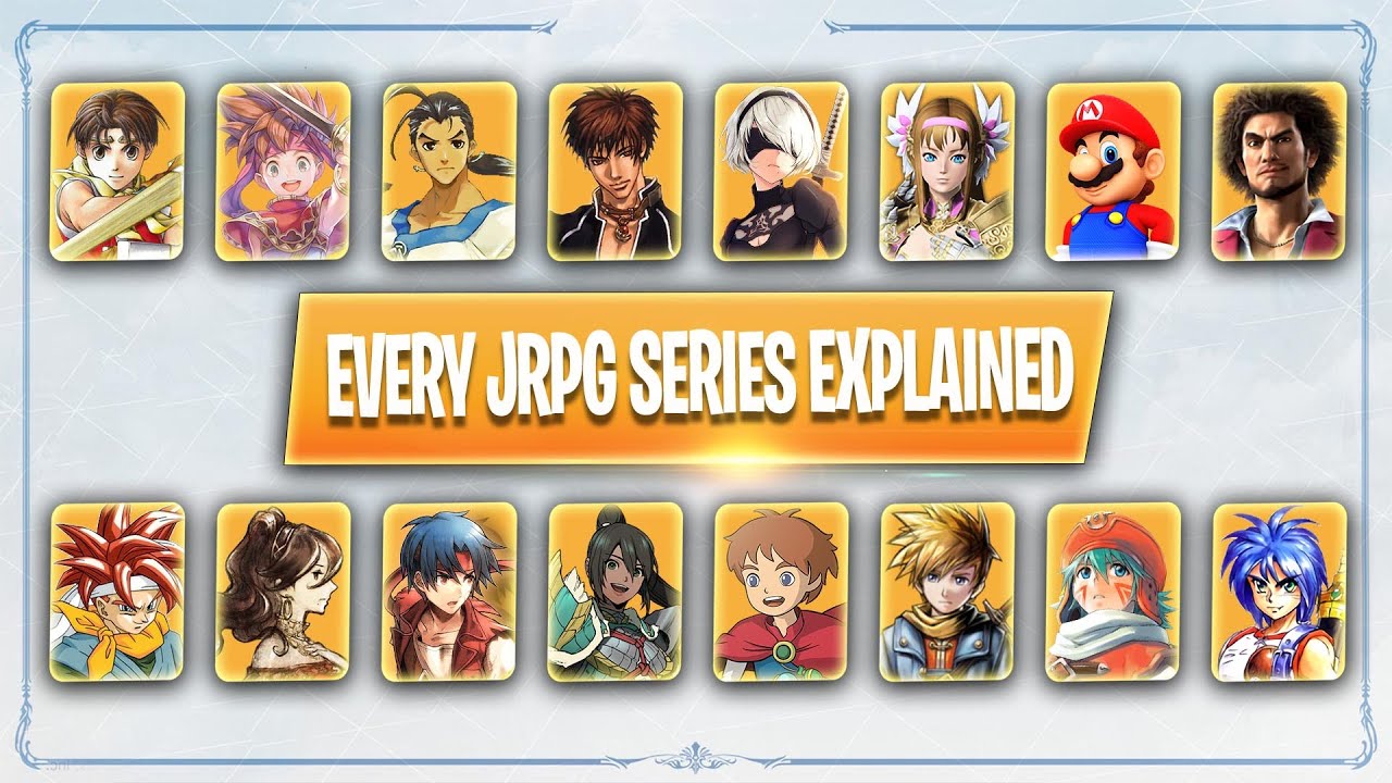 Все серии JRPG за 18 минут (часть 2)