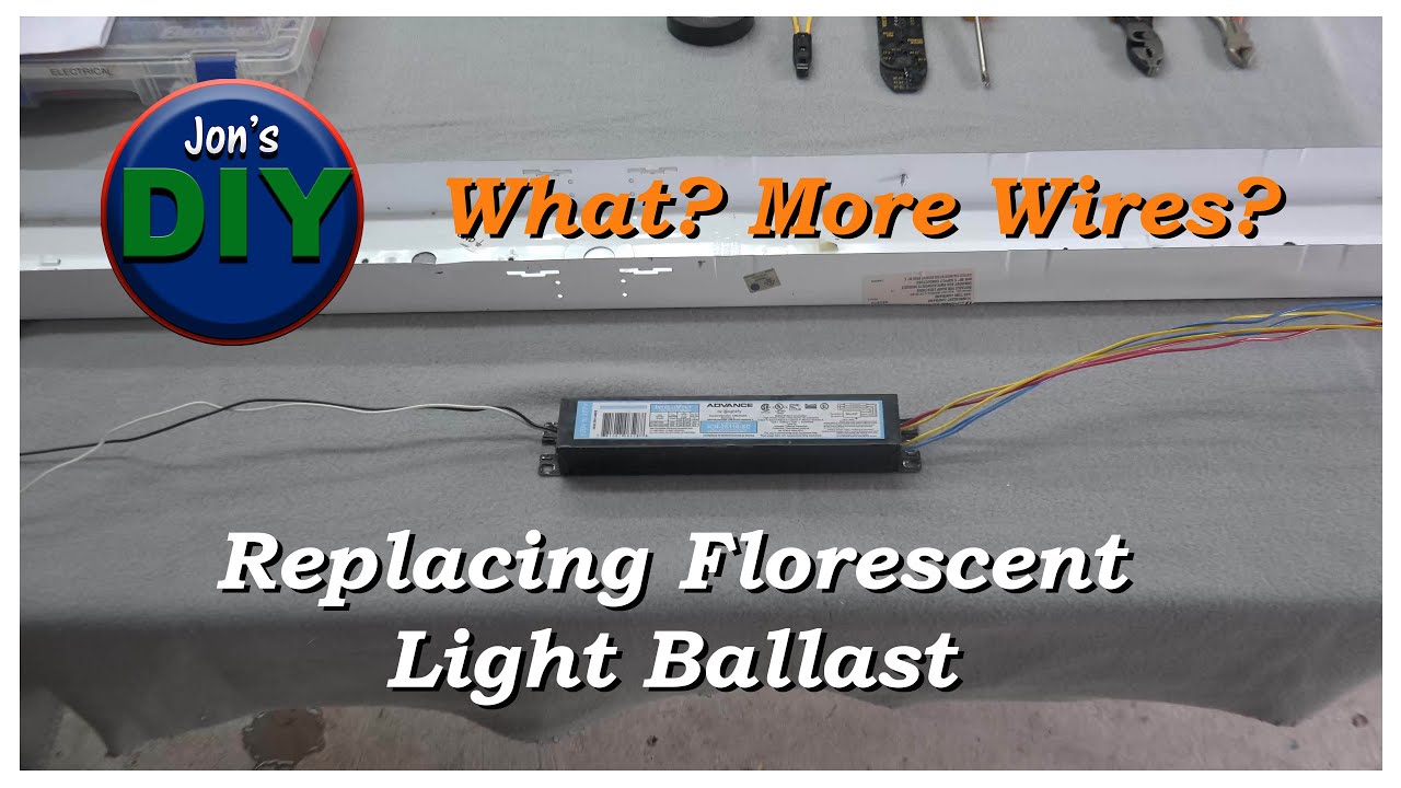 New Ballast Wiring, Florescent Light fixture Wiring