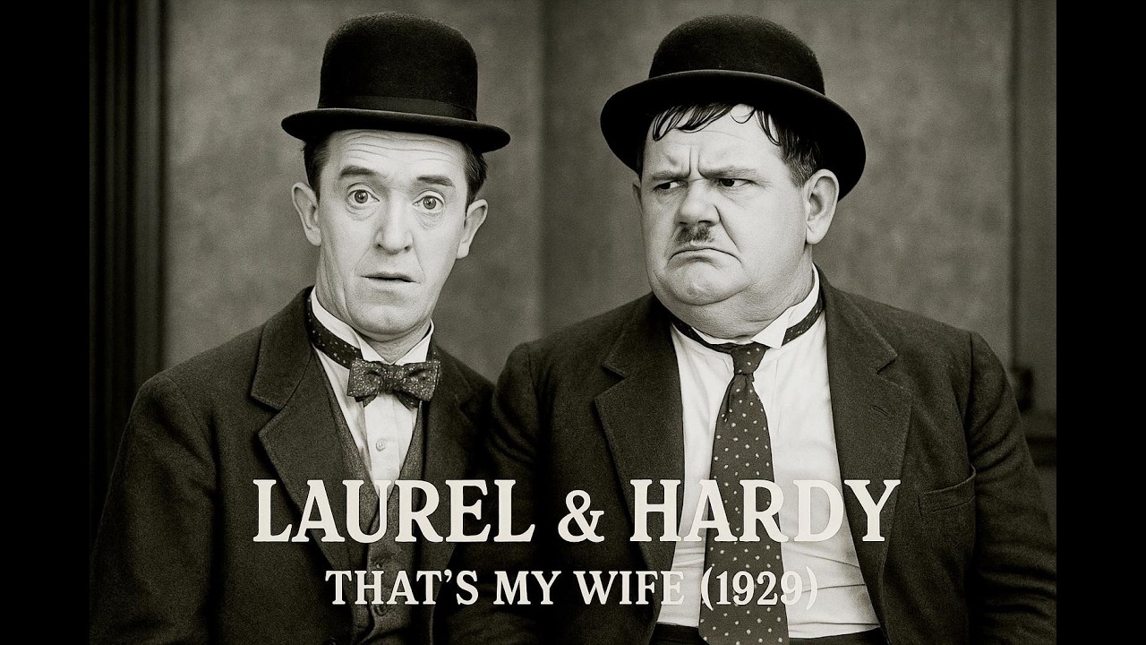 Laurel & Hardy - That's My Wife (1929) | Hilarious Classic Comedy! 😂