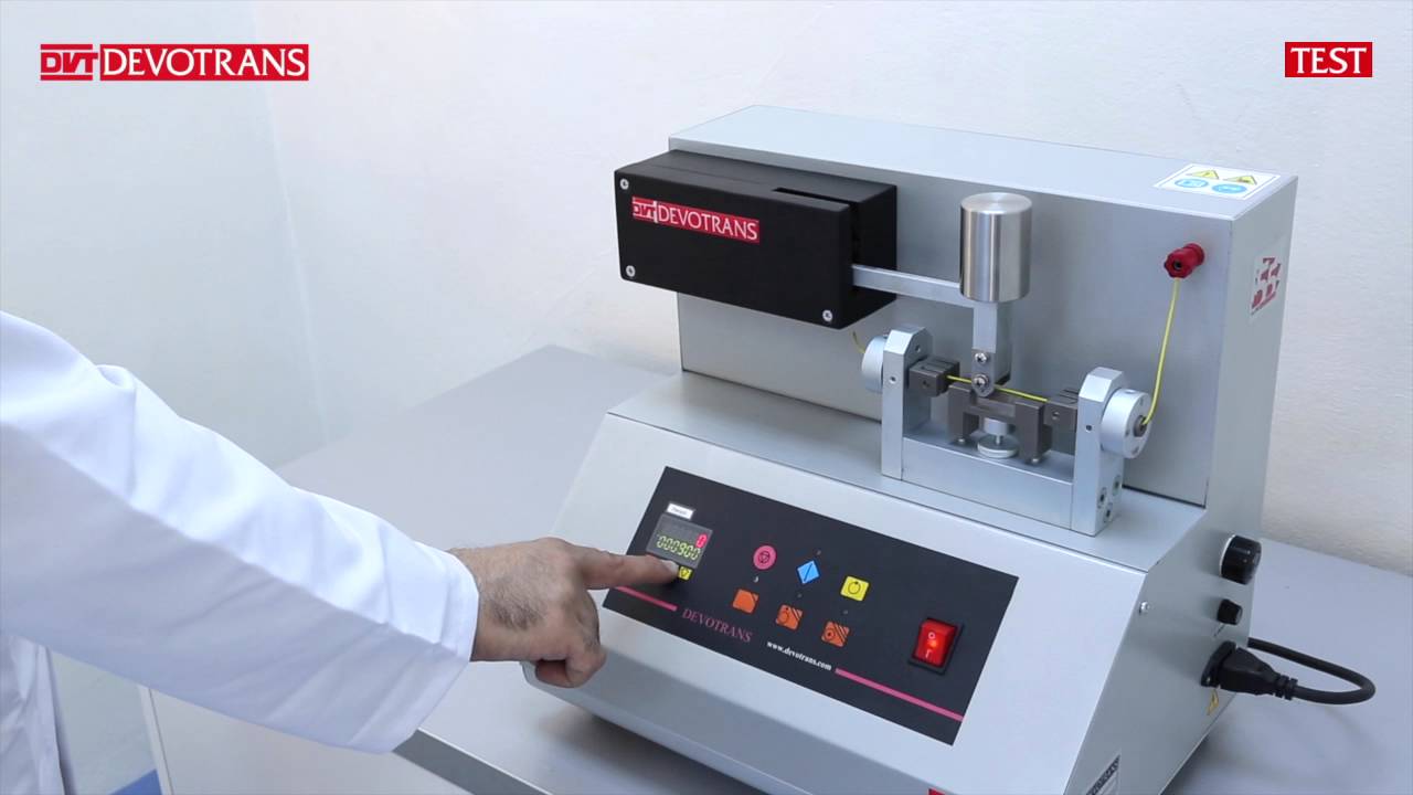 ENAMELLED WIRE ABRASION TESTER DVT EAC 90