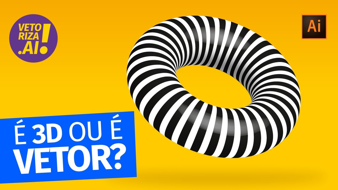 Dá pra fazer 3D NO ILLUSTRATOR???