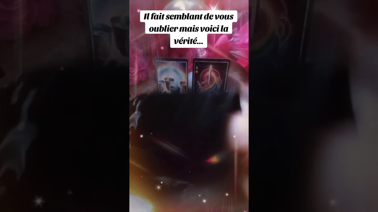 Il fait semblant de vous oublier mais voici la vérité...