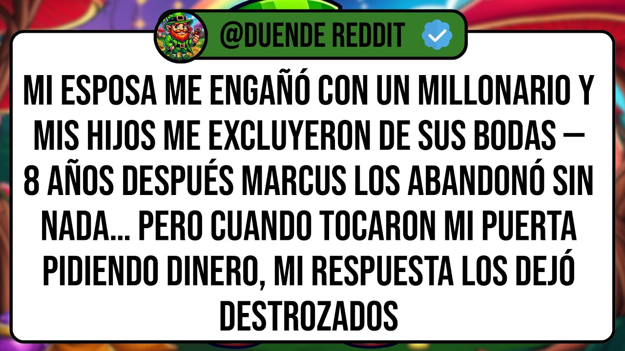 Mi Esposa Me Engañó Con Un Millonario Y Mis Hijos Me Excluyeron De Sus Bodas — 8 Años Después ...