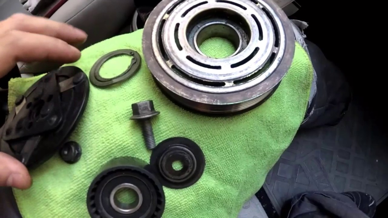 MOTORDAN GELEN SES (ÇÖZÜLDÜ)  KLIMA KASNAK VE V KAYIŞI GERGİ BİLYASI FİESTA 1.4 TDCİ