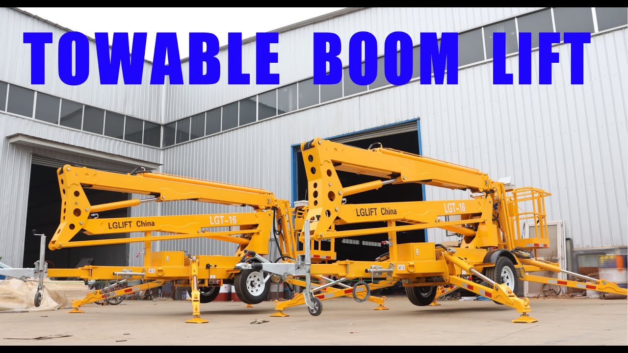 16m Towable Boom Lift by LGLIFT China