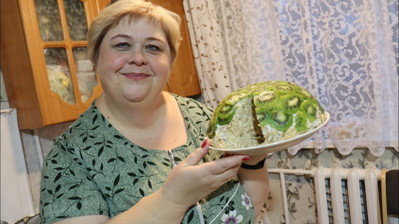 Любимый торт мужа без выпечки./ Суп из индейки/.