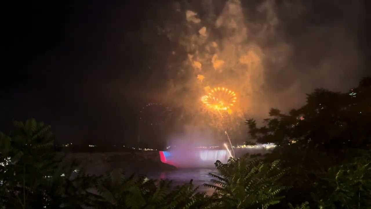 Niagara Falls Fireworks 