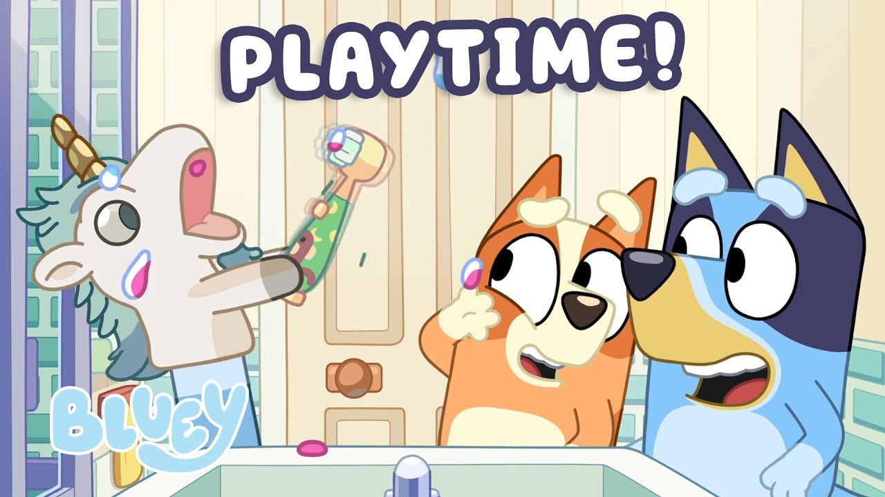 20 MINUTES of Bluey Imaginative Play 🦄 💙 🌈 | Best of Bluey Fun and Games! | Bluey