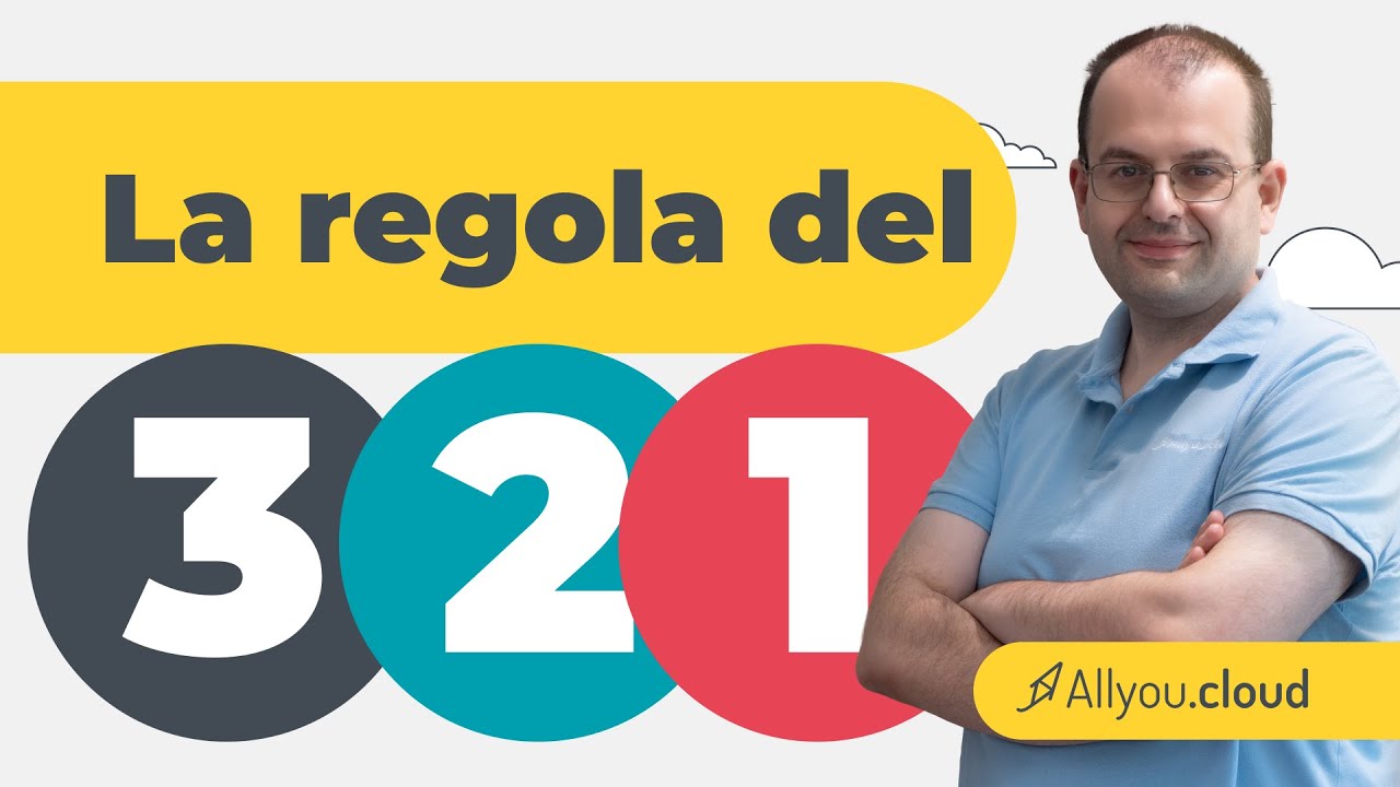 La regola del 3-2-1 per i backup aziendali | All You Cloud