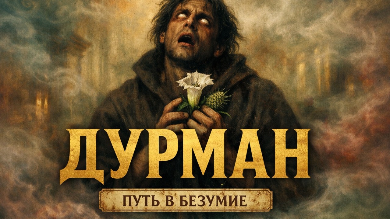 Полная история ДУРМАНА: цветок дьявола, который дарит не кайф, а безумие и смерть | История для сна