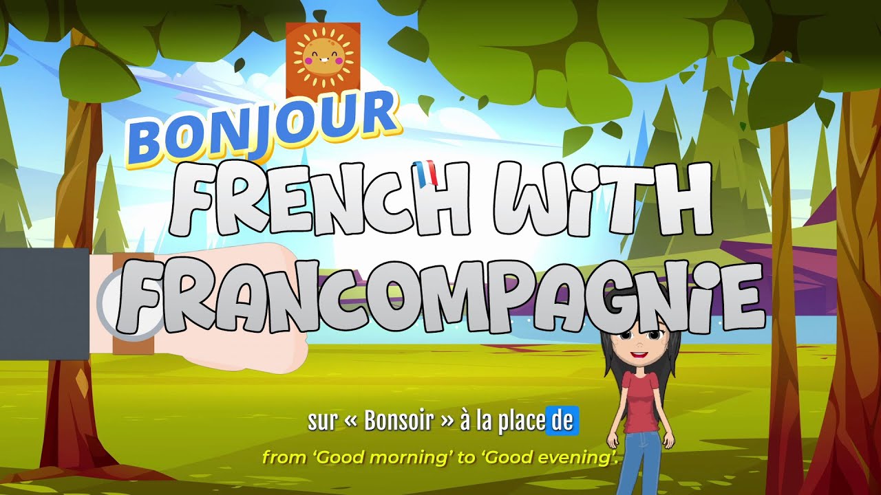 Dire BONJOUR en français | Le français avec Julie