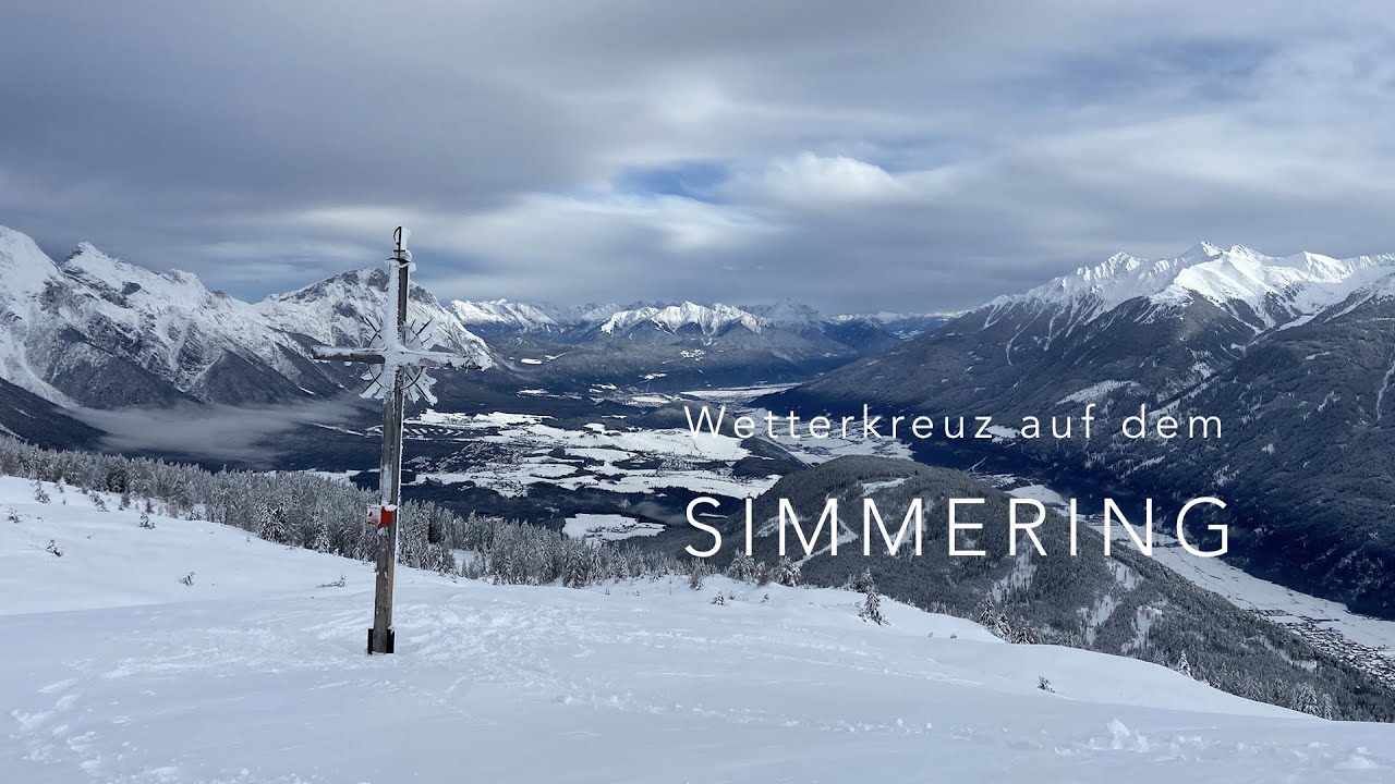 Schneeschuhwanderung auf den Simmering bei Obsteig