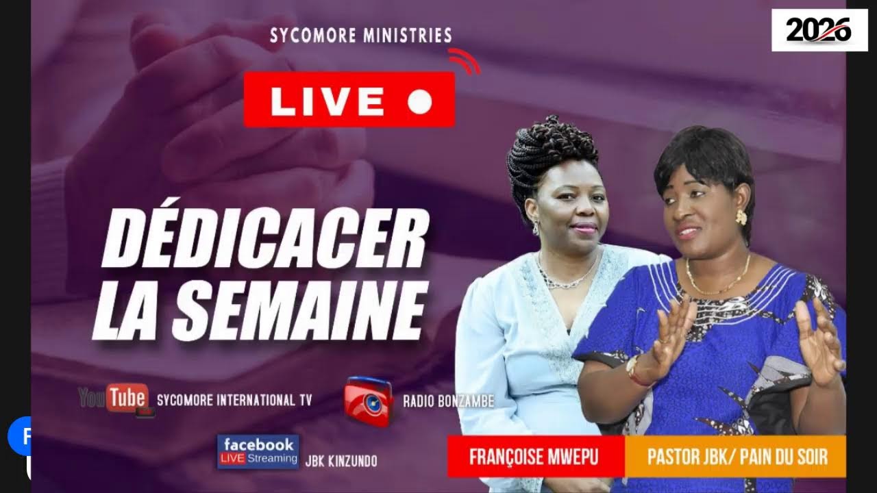 DEDICACER LA SEMAINE DU 9/3/2026