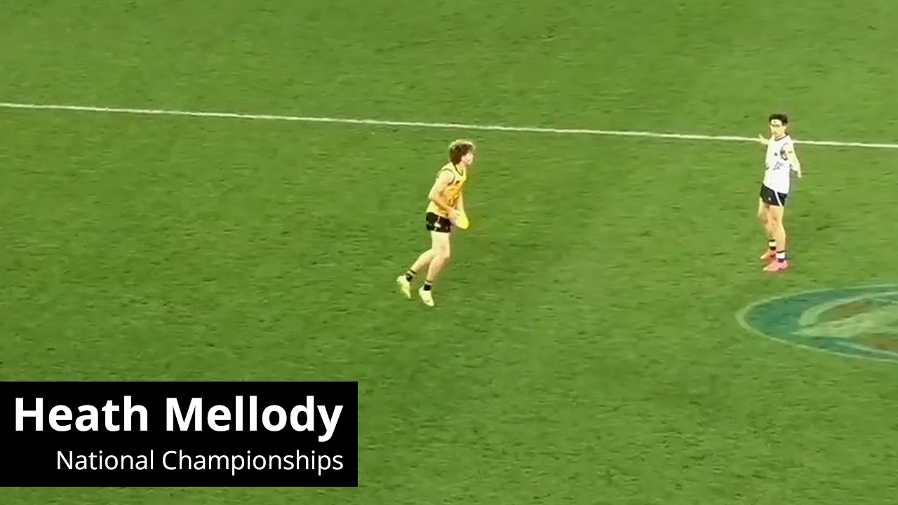 Heath Mellody - BOG Performance - National Championships - Vic Country vs WA