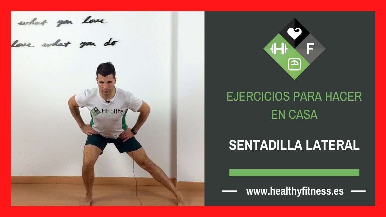 ¿Cómo hacer SENTADILLA LATERAL? 💪 (a una PIERNA) ✅ Para GLÚTEOS Fuertes!