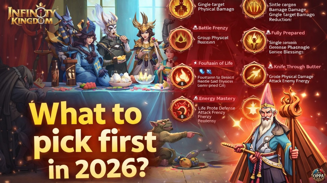 Infinity Kingdom: What would I start first in 2026, Legendary skills or Chaos Immortal?