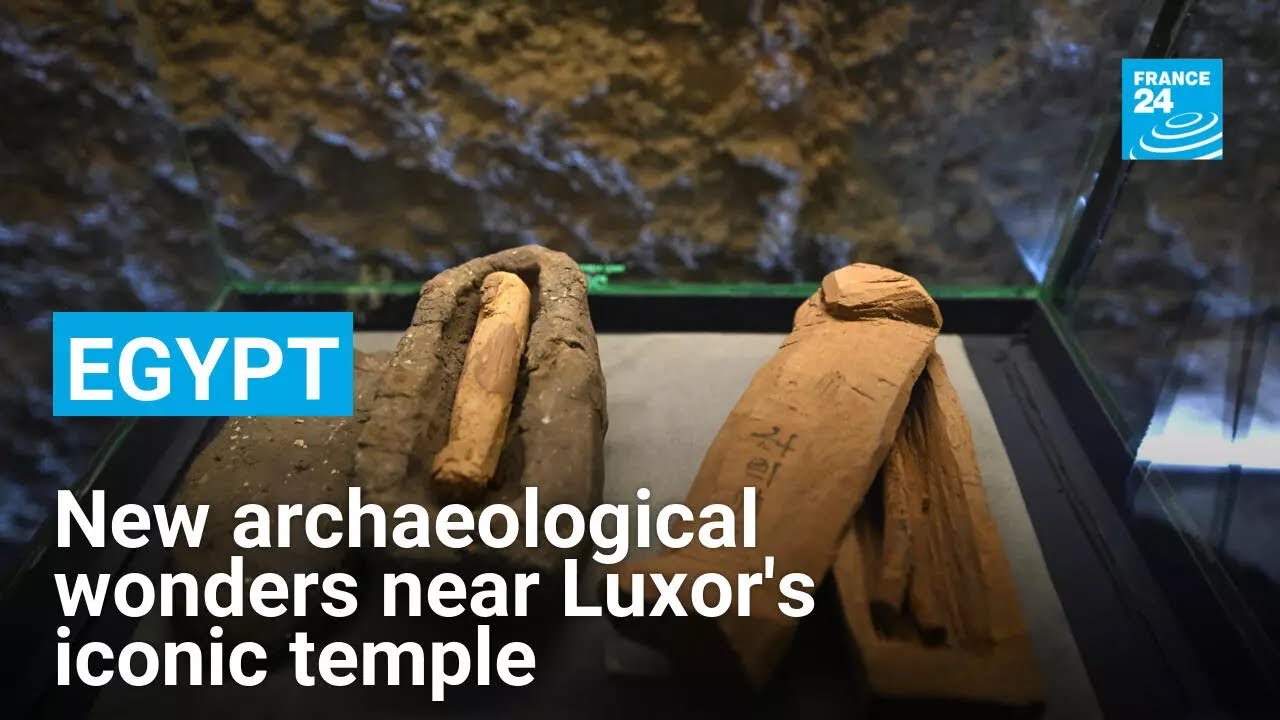 Egypt unveils new archaeological wonders near Luxor's iconic temple of Queen Hatshepsut