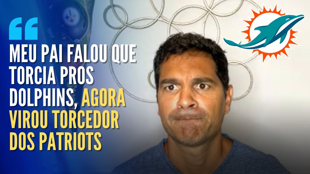 PAULO ANTUNES EXPLICA POR QUE TORCE PARA O MIAMI DOLPHINS (CORTES THE PLAYOFFS)