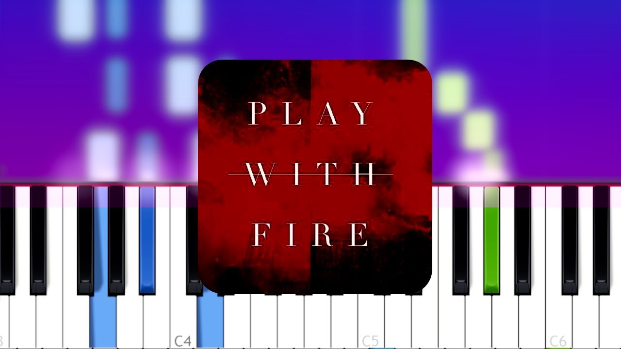 Sam Tinnesz - Play With Fire feat. Yacht Money (Piano Tutorial)