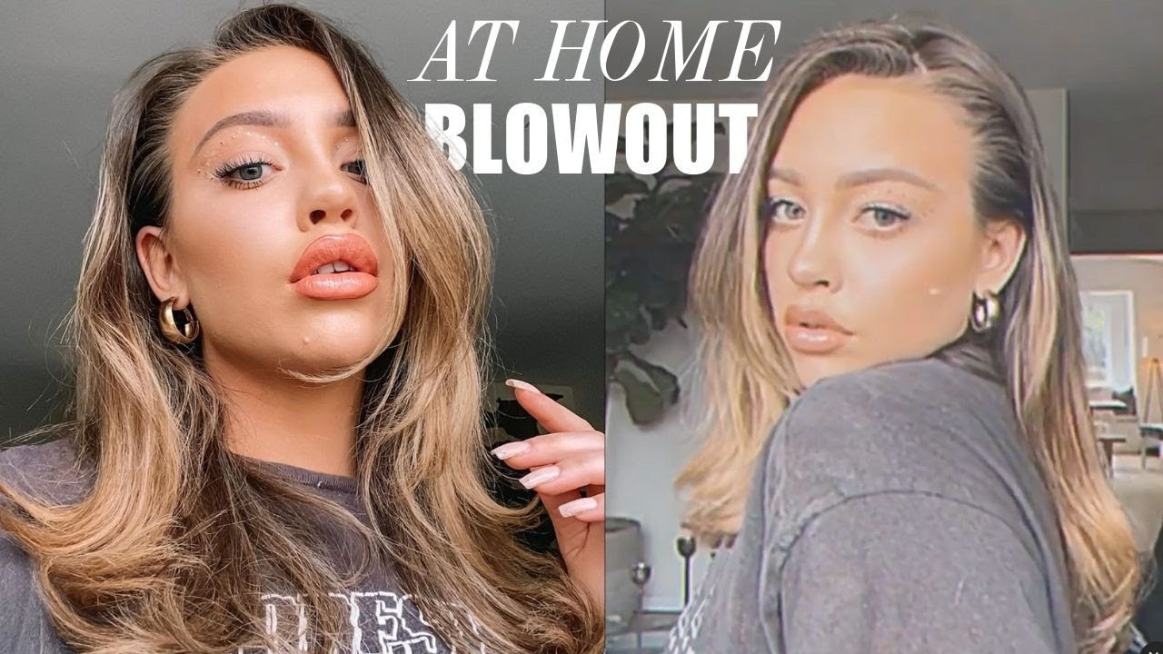 HOW TO GET A SALON BLOWOUT AT HOME I KAILIN CHASE