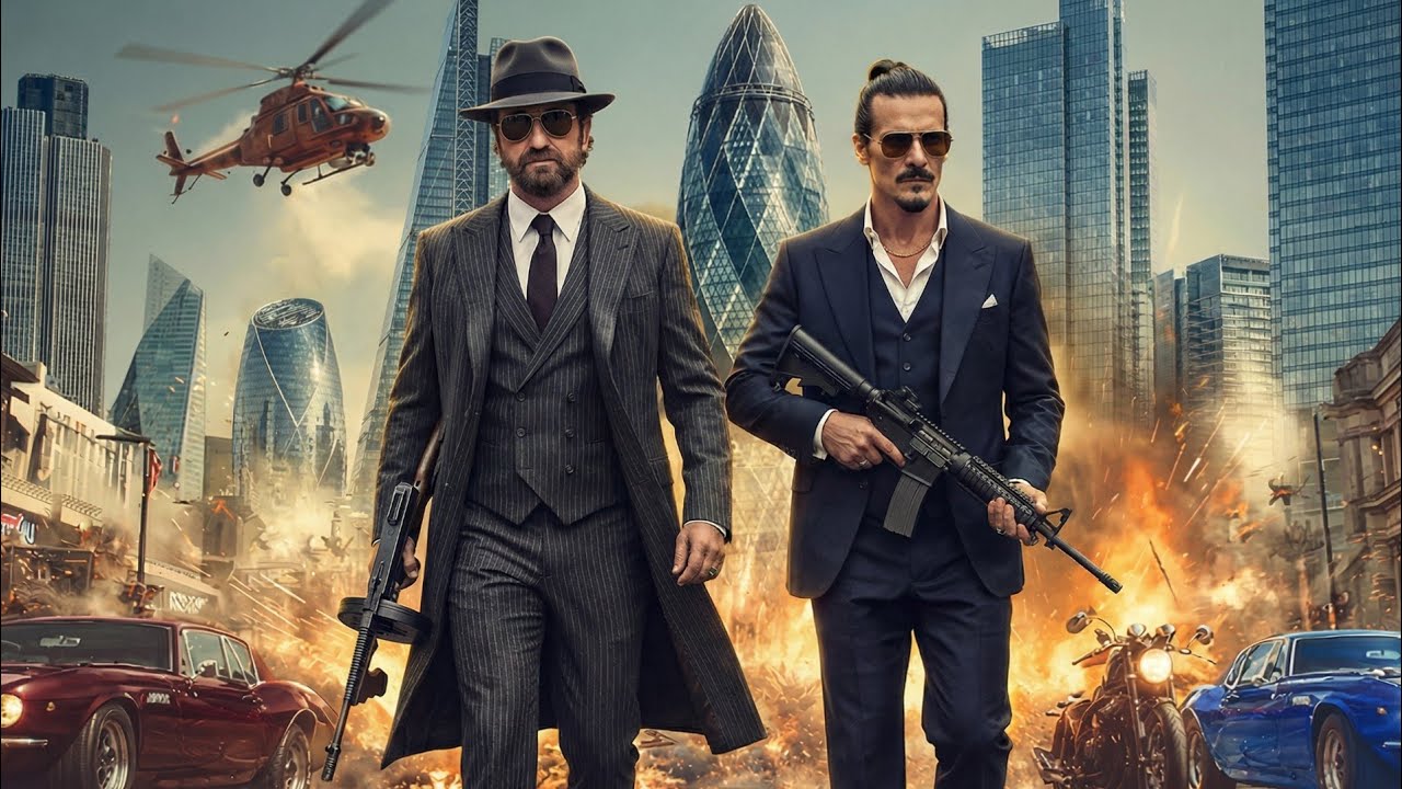 Ye Gangsters Nikle Town ke sabse bade  planner. (Copshop 2021 movie/Film explained in Hindi/Urdu).