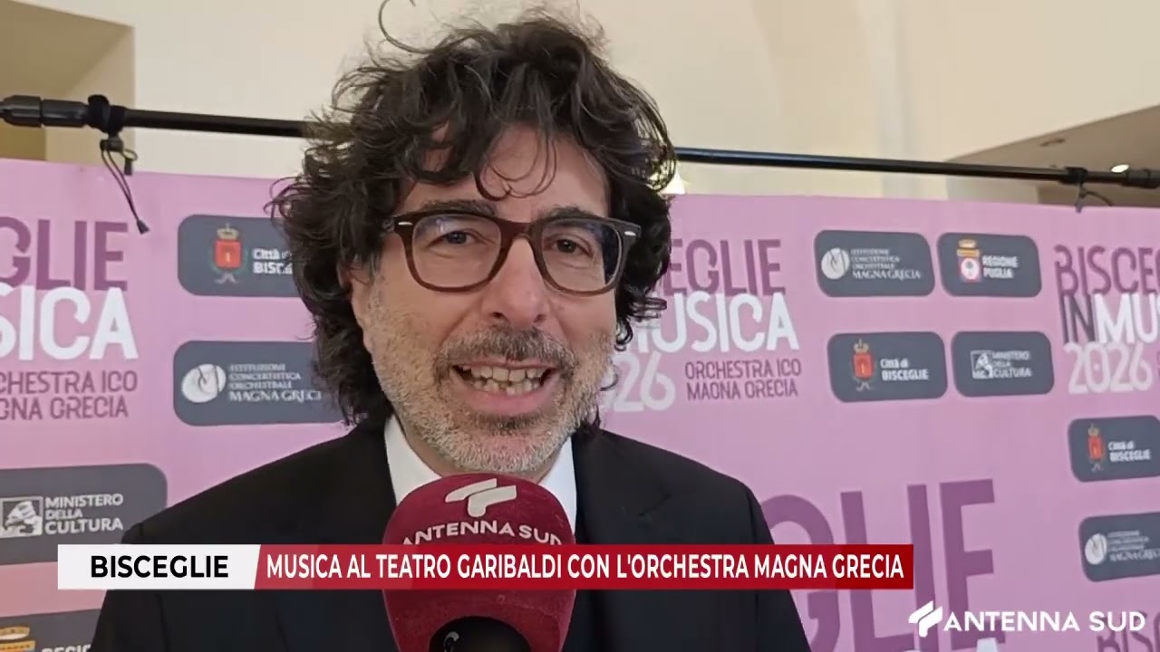 7 FEBBRAIO 2026 - BISCEGLIE, MUSICA AL TEATRO GARIBALDI CON L'ORCHESTRA MAGNA GRECIA