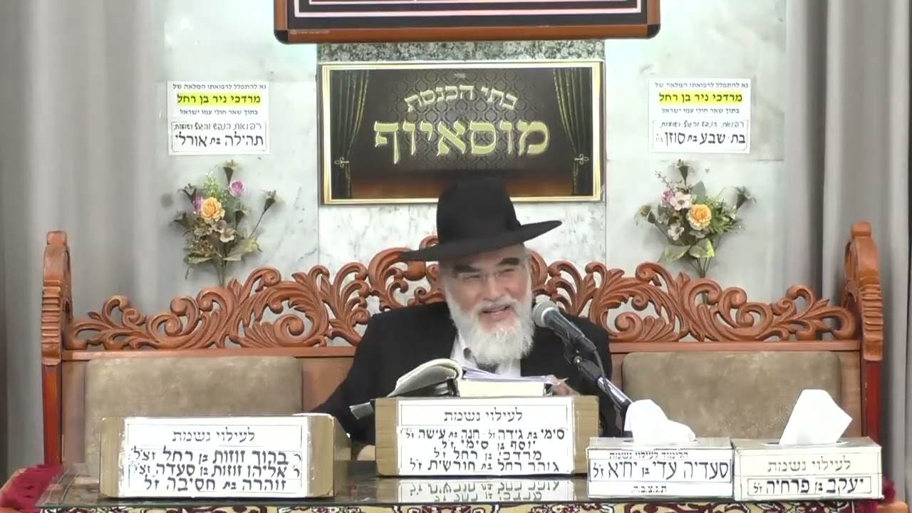 הרב יוסף רביבו | פלא יועץ | מוסאיוף