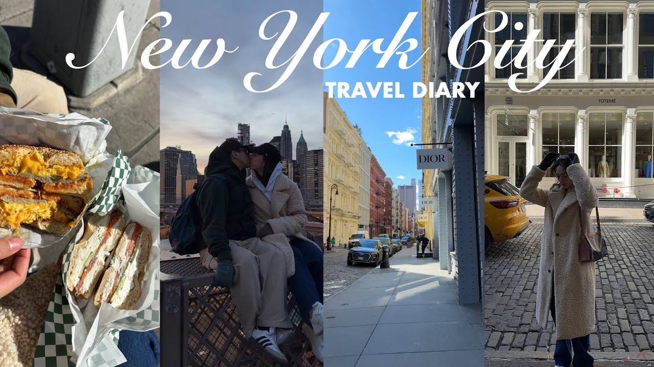 NYC VLOG | travel diary, first time in the city, museums, coffee shops, best pizza, things to do