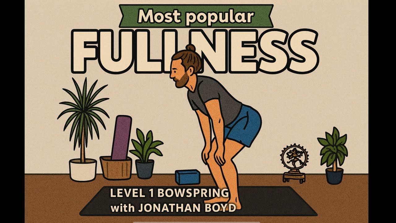 🌕 Fullness &bull; 30-Min Bowspring Flow (Level 1) - Side Bends + Expansion
