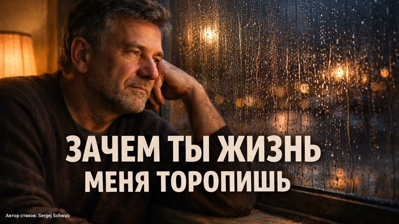Зачем ты, жизнь, меня торопишь? 🔥Жизненная лирика