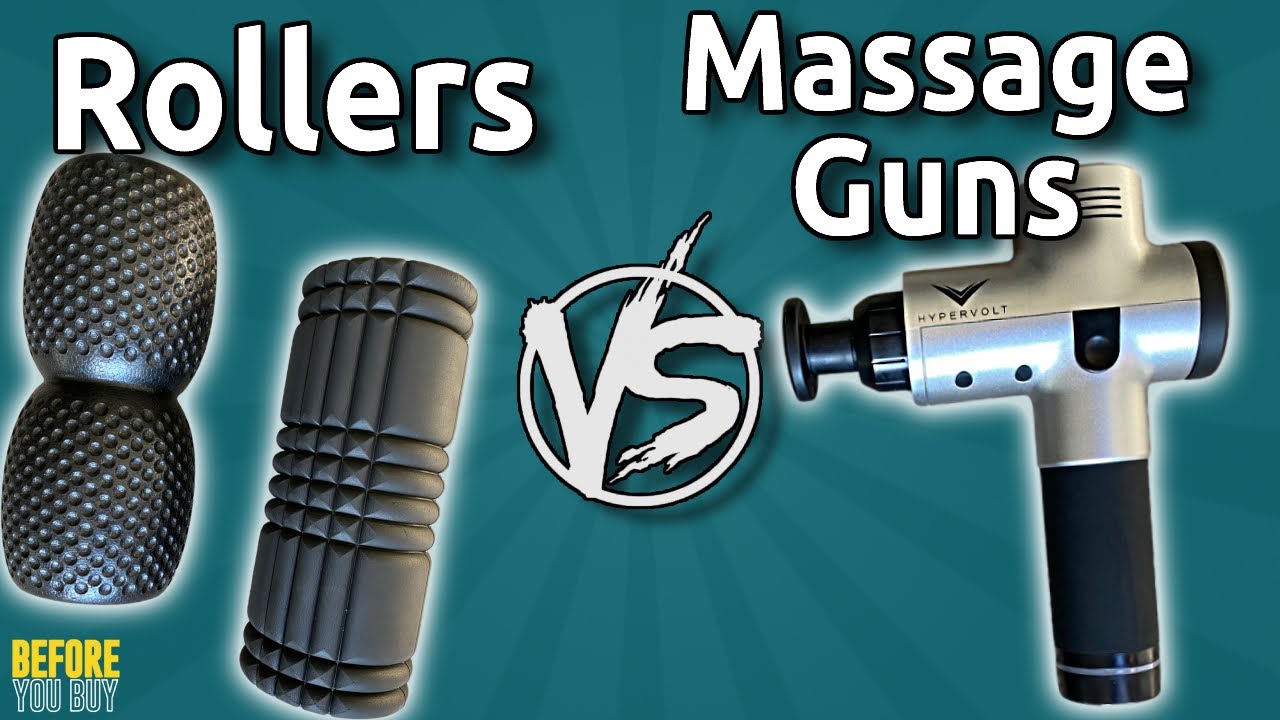 Massage Guns vs Foam Rollers. Are Massage Guns Worth It?