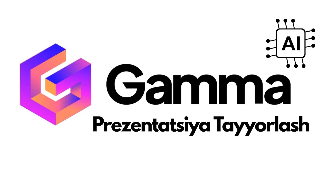 SUN'IY INTELEKTDA PREZENTATSIYA YARATISH || GAMMA AI BILAN SLAYD QILISH