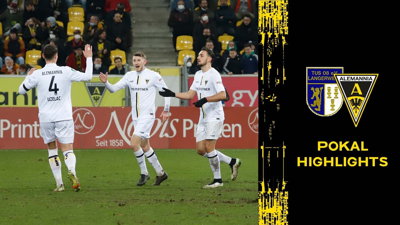 Highlights Bitburger-Pokalachtelfinale: TuS Langerwehe - Alemannia Aachen