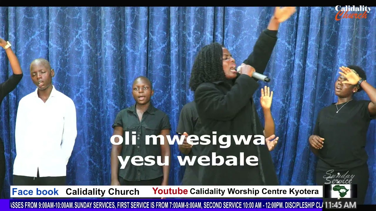 Worship session Jesus the one who saves, Nkwebaza, Tunakusinzanga Yesu, Calidality Youth