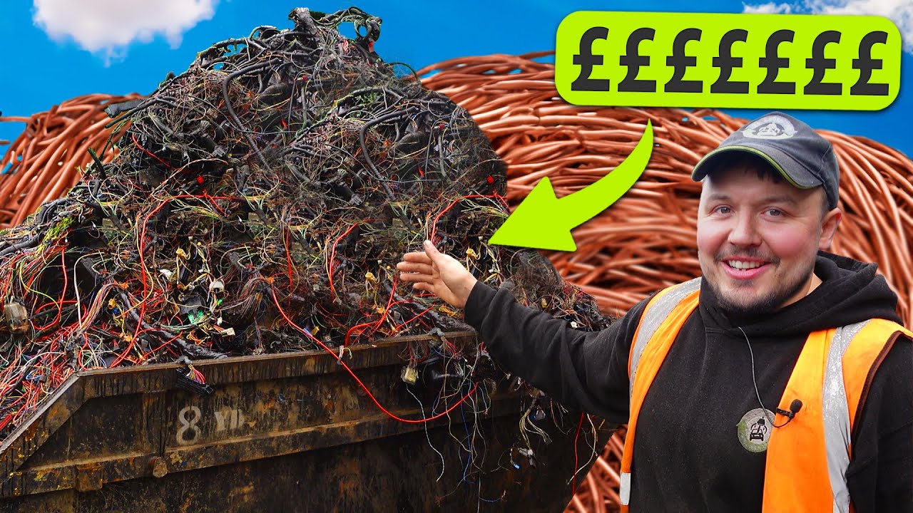 Copper Wiring Loom - Uncovering the Hidden Value in Scrap Cars!