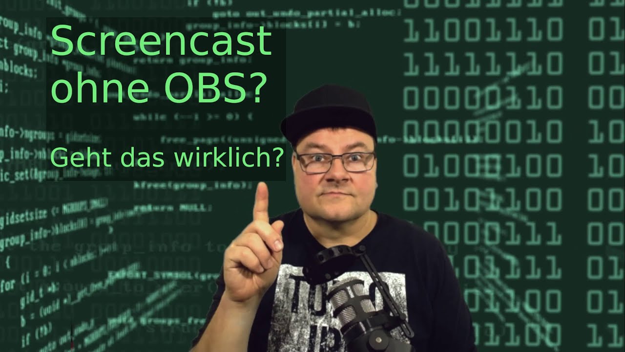 Screencast ohne OBS unter Linux - geht das wirklich?